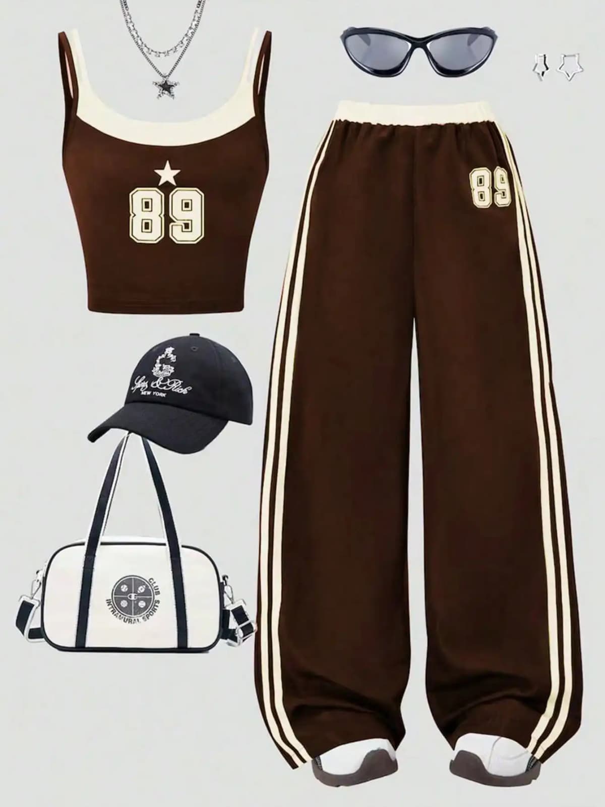 Girls' Fashion Pants Summer, Girls' Outdoor Casual Digital Pattern White Striped Pants