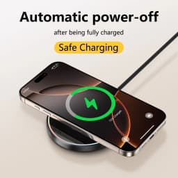 Wireless Charger 25W Mobile Phone Chargers Stand For iPhone 17 16 15 14 13 12 Pro Max Samsung Xiaomi Fast Charging Dock Station