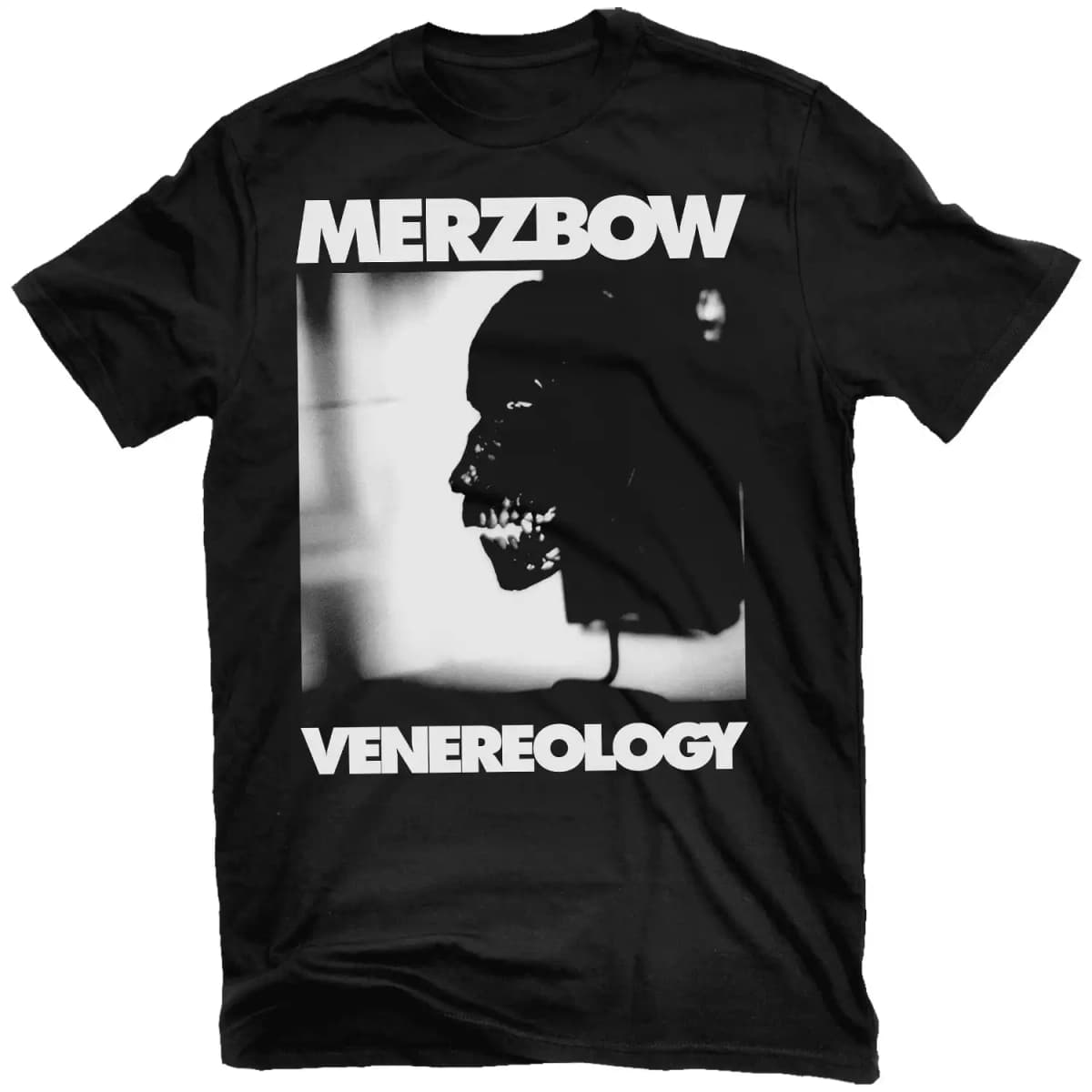 Merzbow  Venereology Band Graphic Tee Cotton Round Neck Casual Unisex T-shirt Summer Top