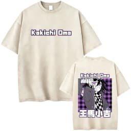 Washed Vintage Anime Danganronpa Moms Against Nagito Komaeda Graphic T-shirts Men Manga Funny Oversized Short Sleeve T Shirts