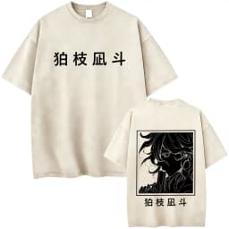 Washed Vintage Anime Danganronpa Moms Against Nagito Komaeda Graphic T-shirts Men Manga Funny Oversized Short Sleeve T Shirts