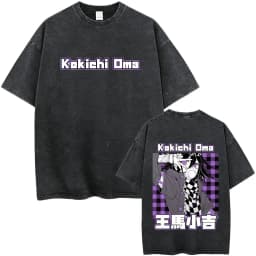 Washed Vintage Anime Danganronpa Moms Against Nagito Komaeda Graphic T-shirts Men Manga Funny Oversized Short Sleeve T Shirts
