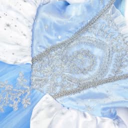 Girls Cinderella Princess Dress Puff Sleeve Embroidery Sequins Tulle Ball Gown Halloween Cosplay Birthday Party Carnival Costume