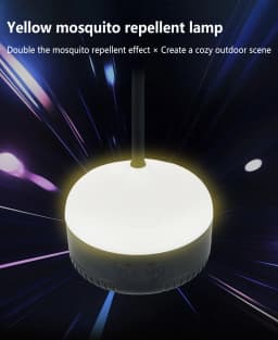 Lenovo Portable Mosquito Repellent Fan Multi Angle Adjustable Hanging Bug Repellent Fan Lamp Mosquito Insect Repellent Device