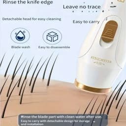 USB Charging Three in One Shaver, Women's Home Multifunctional Underarm Hair Removal Device, Eyebrow Trimmer, Nose Hair Remover