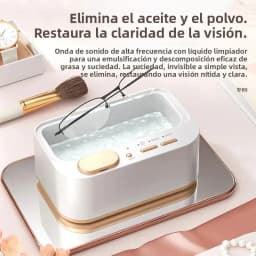 48Khz Cleaning Machine Ultrasonic Cleaner Double Bin Vibration Full Cleaning Jewelry Household Adjustable CleanerNew