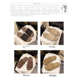 2026 Fashion Simple Suede Slip-On Anti-Slip Shoes for Women Summer Outing Flat Open-Toe Birken-Style Half Slippers