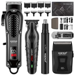 Hair Clipper Cordless 5-1 Electric Hair Cutting Machine Portable Shaver Barber USB Fast Charging Hair Trimmer For men gift tools
