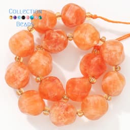 6 8 10mm Natural Stone Beads Orange Angel Jade Faceted Round Beads Loose Beads for Jewelry Making Diy Beading Accessory