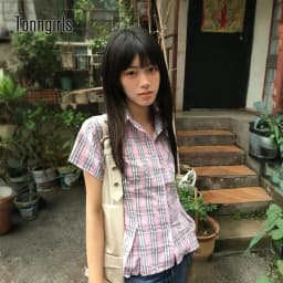 Tonngirls American Retro Plaid Shirt Women Short Sleeve Slim Shirt And Blouse Streetwear Y2k Vintage Tops Japanese 2000s Tshirts