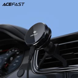 ACEFAST Qi2 25W Cooling Wireless Charging Phone Holder For iPhone 17 16 Air Vent Stable Clip Wireless Bracket Charging Station