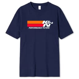 New K&N Air Oil Filter Intake Port Men's Retro T-Shirt Funny Harakuuku Tee Male Cool Casual Summer Short Sleeve Tshirt