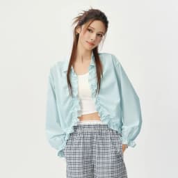 Semir Women Shirt UV Protection Cool Lantern Sleeve Drawstring Oversized Shirt 2026 Summer