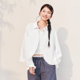 Semir Women Shirt UV Protection Cool Lantern Sleeve Drawstring Oversized Shirt 2026 Summer