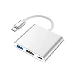 USB C to HDMI Adapter,Type C Digital AV Multiport Adapter,Hub Converter to HDMI 4K+USB 3.0,for iPhone 17 MacBook Pro