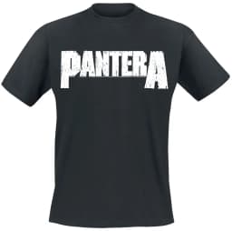 Logo Pantera T-Shirt Men Women Metal Rock Band Graphic Tee Cotton Summer Streetwear Top