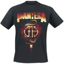Logo Pantera T-Shirt Men Women Metal Rock Band Graphic Tee Cotton Summer Streetwear Top