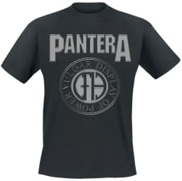 Logo Pantera T-Shirt Men Women Metal Rock Band Graphic Tee Cotton Summer Streetwear Top