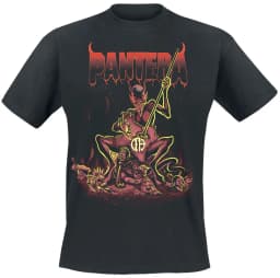 Logo Pantera T-Shirt Men Women Metal Rock Band Graphic Tee Cotton Summer Streetwear Top