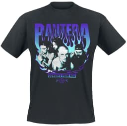 Logo Pantera T-Shirt Men Women Metal Rock Band Graphic Tee Cotton Summer Streetwear Top