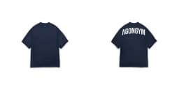 AGONGYM Oversized Loose Summer T-Shirts Short Sleeve Sport Shirts Gym Bodybuilding Fitness Mens Workout Casual Clothing