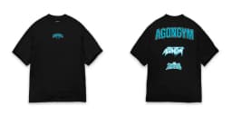 AGONGYM Oversized Loose Summer T-Shirts Short Sleeve Sport Shirts Gym Bodybuilding Fitness Mens Workout Casual Clothing