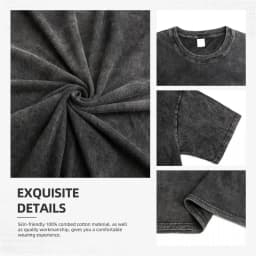 CookieRun Kingdom Washed T-shirt personality Clothes New Model Anime Tshirt Year round clothing Couples Plus Size Unisex Classic