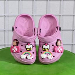Children's Slippers Fashion Cute Ice Cream Cake Girl Sandals Breathable Non-slip Indoor and Outdoor Garden Beach Slippers