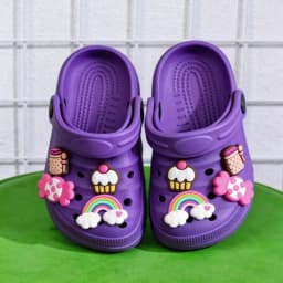 Children's Slippers Fashion Cute Ice Cream Cake Girl Sandals Breathable Non-slip Indoor and Outdoor Garden Beach Slippers