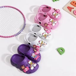 Children's Slippers Fashion Cute Ice Cream Cake Girl Sandals Breathable Non-slip Indoor and Outdoor Garden Beach Slippers