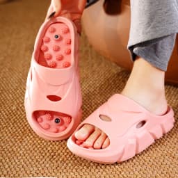 Acupressure Slippers for Women, Summer Massage Shoes, Foot Acupoint Health Care, Casual Sandals, Home Wear, Beach Sandals