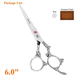 6 Inch Professional Hair Scissors Barbershop Hair Cutting Thinning Scissors Set JP440C Hairdressing Shears Salon Supplies A0111A