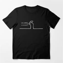 Osvaldo Cavandoli La Linea Cartoon Print TShirt Men Women Unisex Streetwear Fashion Harajuku Kawaii T-shirt Women's Y2K Clothing