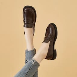 Women's Soft Sole Loafers - Comfortable Slip-On Flats, Suitable for Commuting and Casual Wear, Minimalist Design, Mother's Shoes