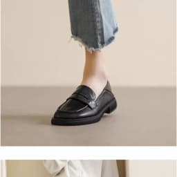 Women's Soft Sole Loafers - Comfortable Slip-On Flats, Suitable for Commuting and Casual Wear, Minimalist Design, Mother's Shoes