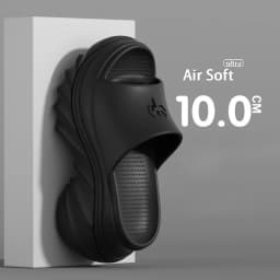 YNPO 10cm High Heel Chunky Sandals Women Fashion Open Toe Eva Platform Slippers Woman Summer Non Slip Thick Sole Slides Female