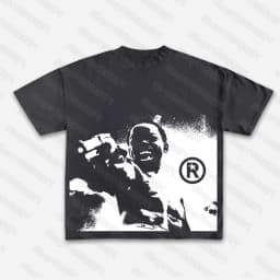 Dough Boy City of God Classic Character Portrait Graphic Print T-shirt Unisex Short-sleeved Street Casual Fashion Tops Clothing