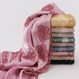 Embroidered Hijab Glitter Shimmer Shawl Muslim Head Scarf for Wedding Soft Satin Muslim Shawl Sparkly Sequin Scarf