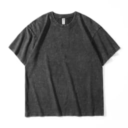 Cat Printed Cotton Acid Washed Exclusive Graphic Unisex T Shirt Cool Streetwear Men Tshirts Big Size Tee for Women Y2k Top