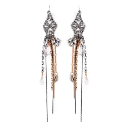 2026 Vintage Rhinestone Long Tassels EarrIngs for Women Fashion Banquet Party Jewelry Statement Earrings Gifts