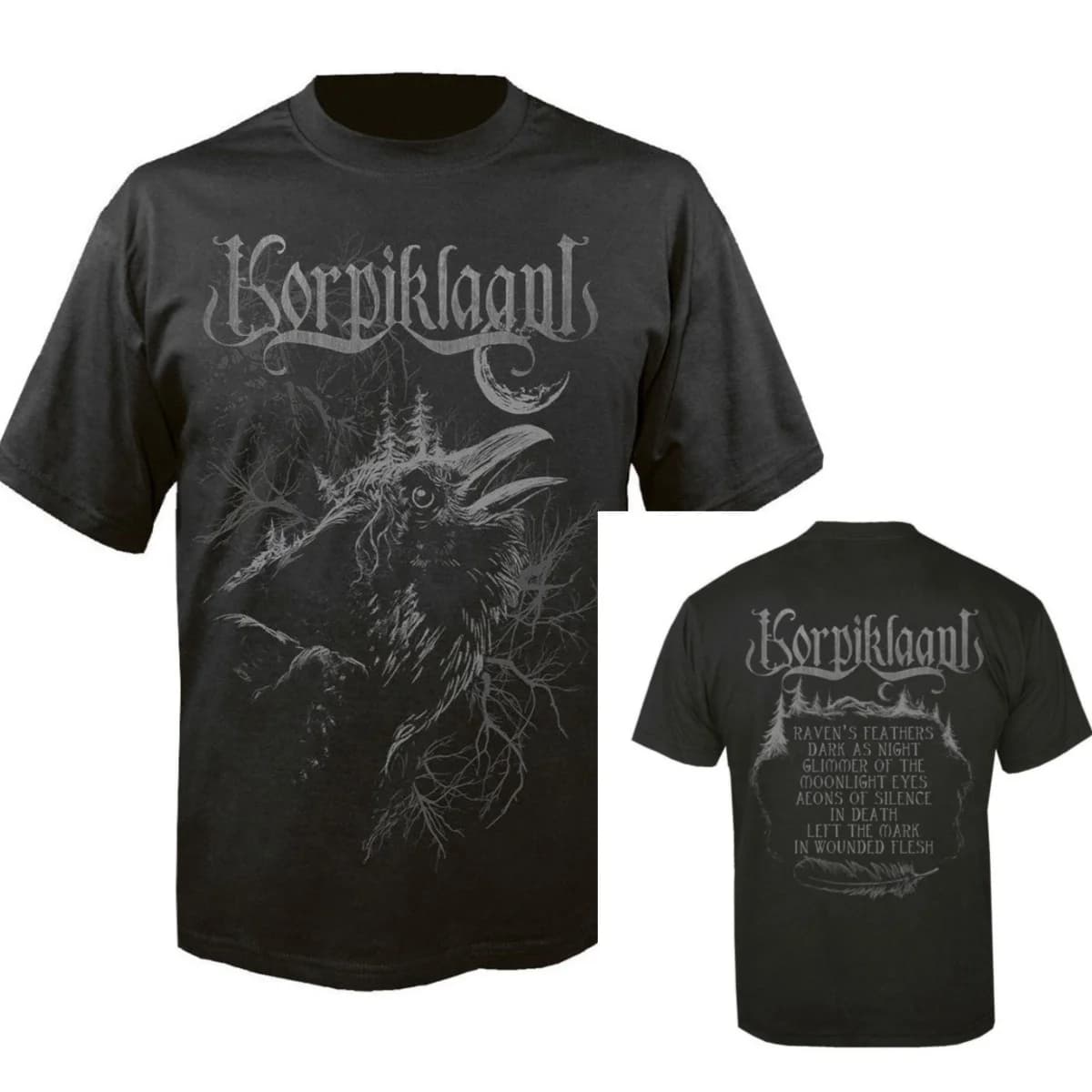 Pop Korpiklaani Graphic Cotton T-shirt Unisex Summer Short Sleeve Fashion Brand Tee Luxury Casual Vintage Tees