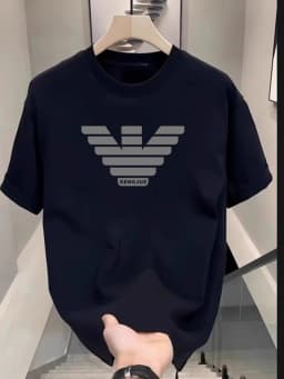 new style Fashionable Bestseller - Loose-Fitting Round-Neck Summer Cotton T-Shirt for Men and Women, Stylish and Breathable Top
