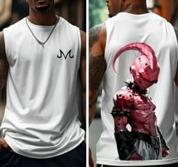 Summer New Japanese Anime Special Edition Men's and Women's Casual Basketball Suit Children's Y2K Loose Tank Top