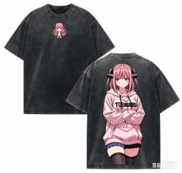 The Quintessential Quintuplets Washed T-shirt 2026 New Model personality Clothes shirt Year round clothing Streetwear Trendy tee