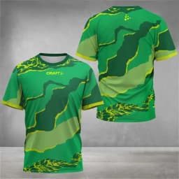 Fashion Breathable Men's Sport T-shirt Hot Sale Summer Men Casual Clothes Quick Drying Badminton Tennis Short Sleeve Tops