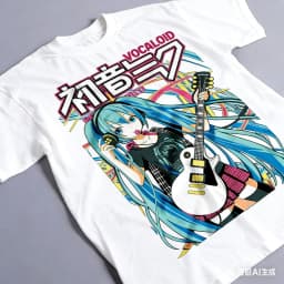 Hatsune Miku Anime Vocaloid Printed T-shirt Summer Men's and Women's T-shirt Trendy Loose Casual Y2K 2026 New Streetwear Tee