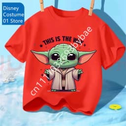 Star Wars Boba Fett Graphic Tee for Boys Casual Cotton Short Sleeve Kids T Shirt Soft Comfortable Toddler Fashion Top