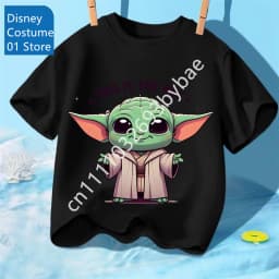 Star Wars Boba Fett Graphic Tee for Boys Casual Cotton Short Sleeve Kids T Shirt Soft Comfortable Toddler Fashion Top
