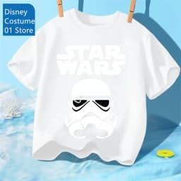 Star Wars Boba Fett Graphic Tee for Boys Casual Cotton Short Sleeve Kids T Shirt Soft Comfortable Toddler Fashion Top