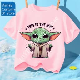 Star Wars Boba Fett Graphic Tee for Boys Casual Cotton Short Sleeve Kids T Shirt Soft Comfortable Toddler Fashion Top